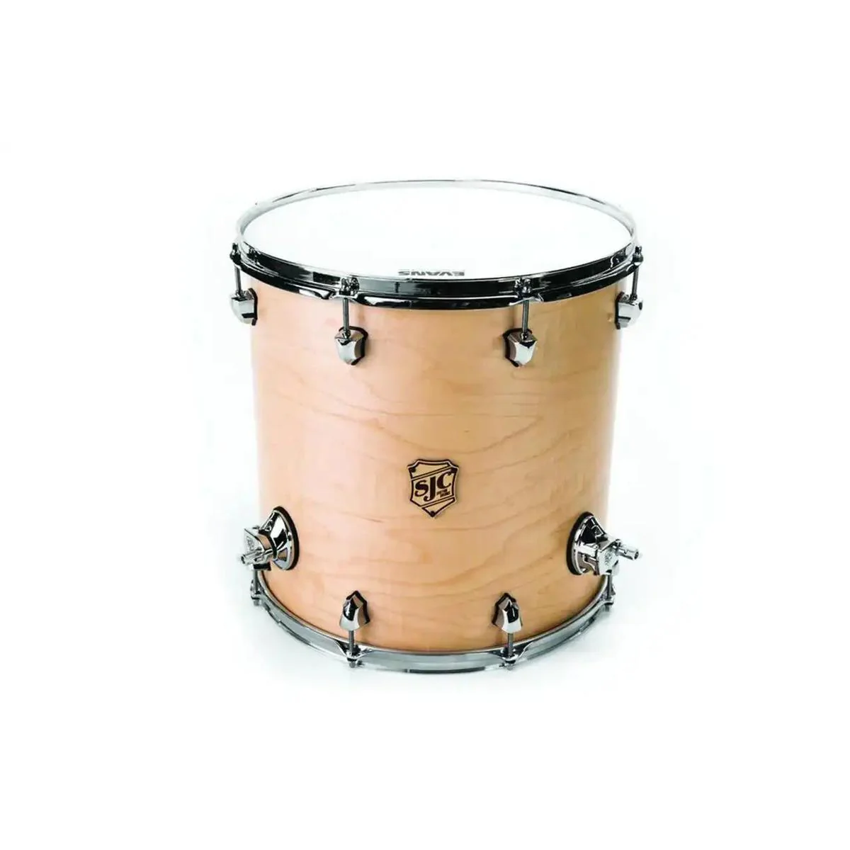 SJC T22KNACHT16 16 x 16 Floor Tom Add On - Natural Satin