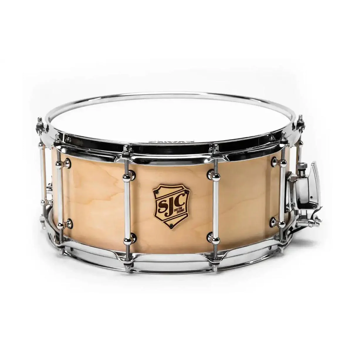 SJC T22S6514NACH Snare Drum Add On - Natural Satin