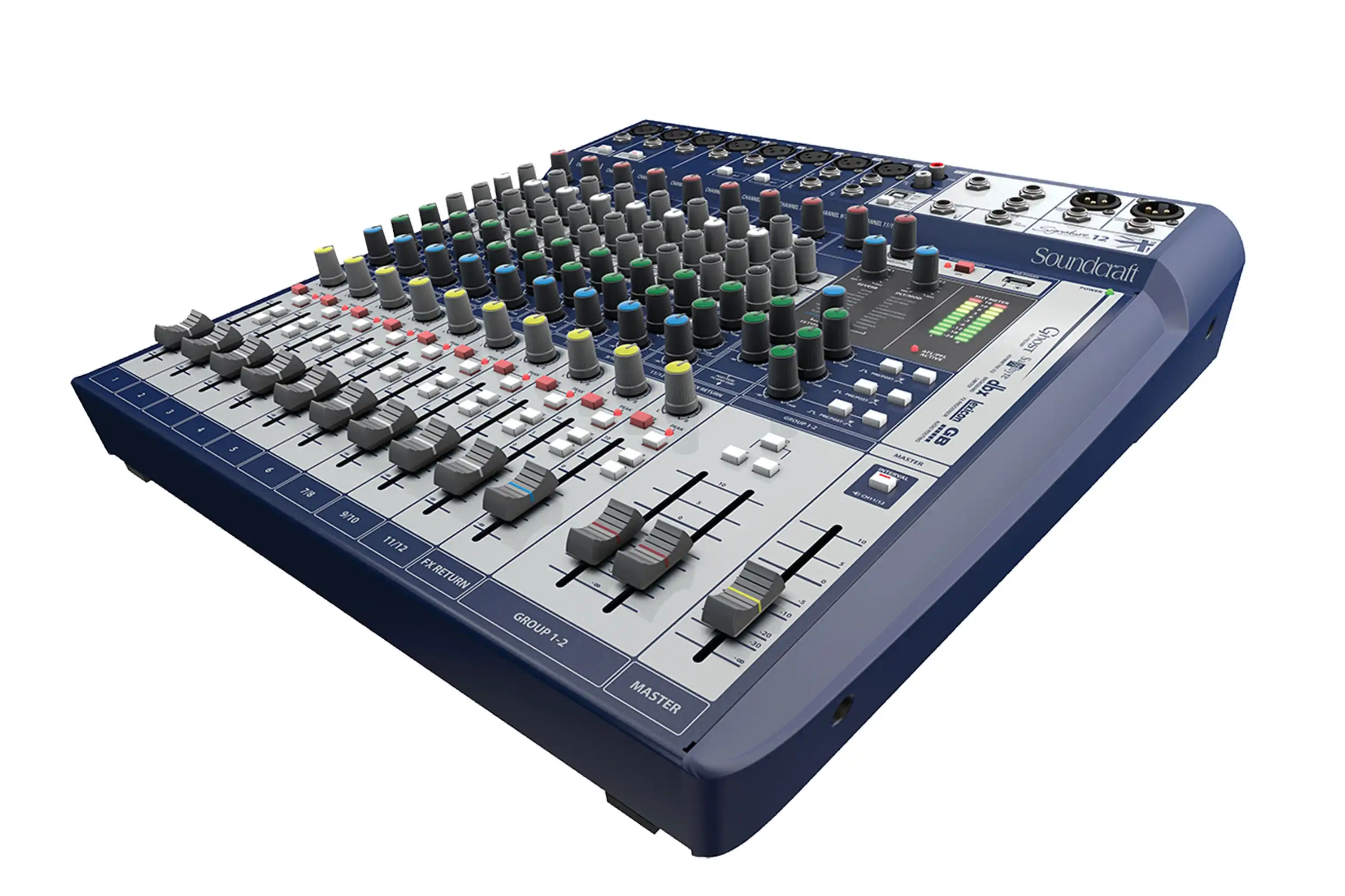 Soundcraft Signature 12-Channel Mixer w/ Effects - Image 2