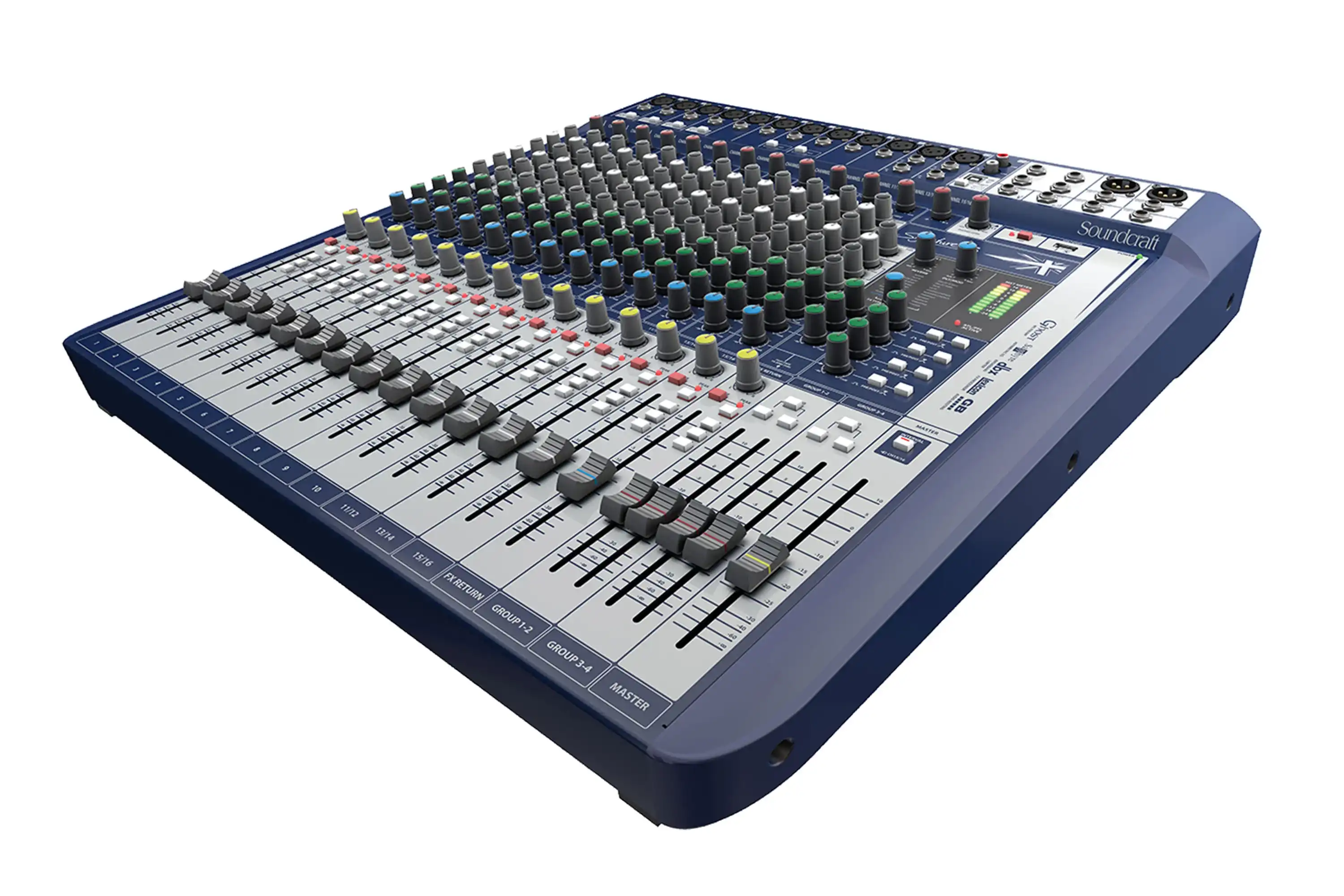 Soundcraft Signature 16-Channel Compact Analog Mixer w/ USB and Effects - Image 2