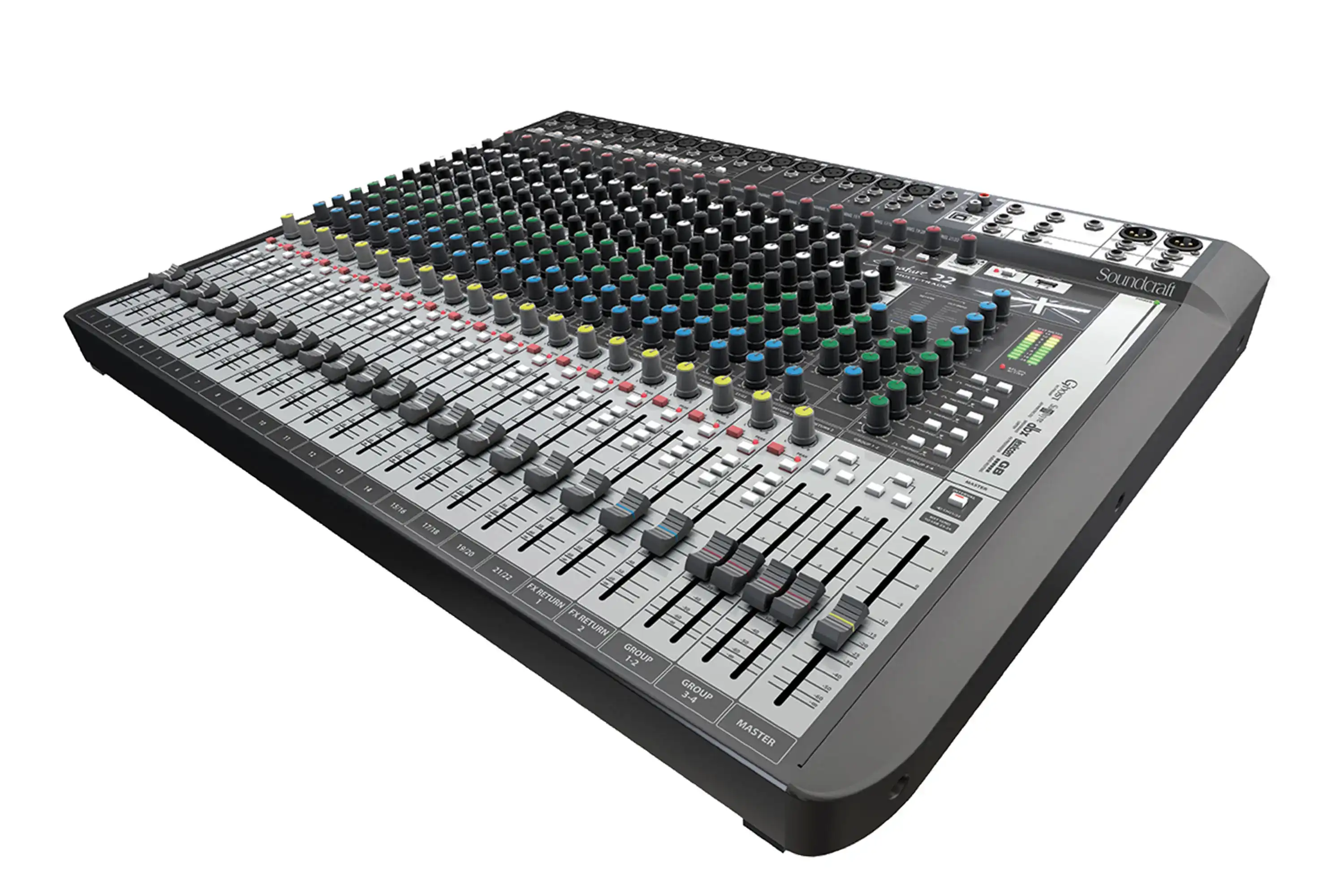 Soundcraft Signature 22-MTK 22-Channel Multi-Track Mixer w/ Effects - Image 2