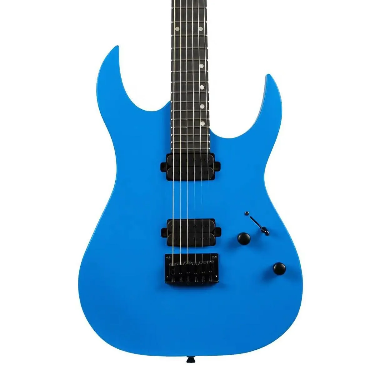 Spira S-400 MBL Satin Blue Solid Body Stratocaster Electric Guitar