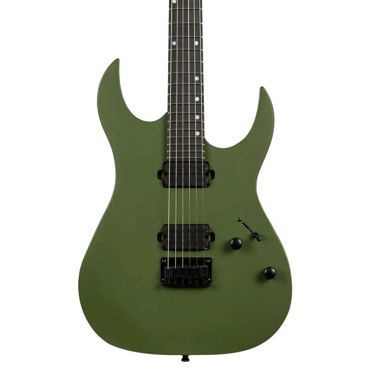 Spira S-400 MGR Dark Green Solid Body Stratocaster Electric Guitar