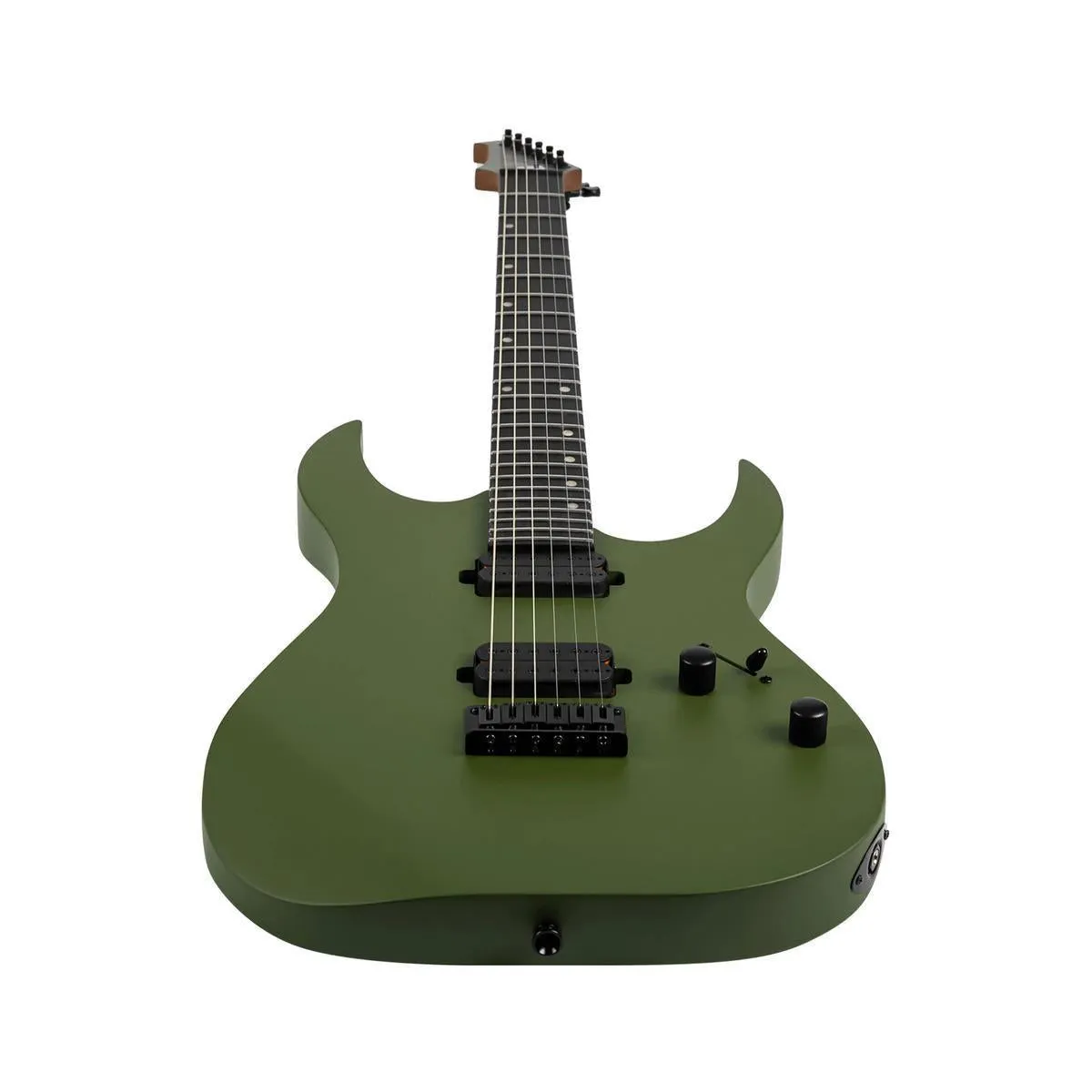 Spira S-400 MGR Dark Green Solid Body Stratocaster Electric Guitar - Image 4