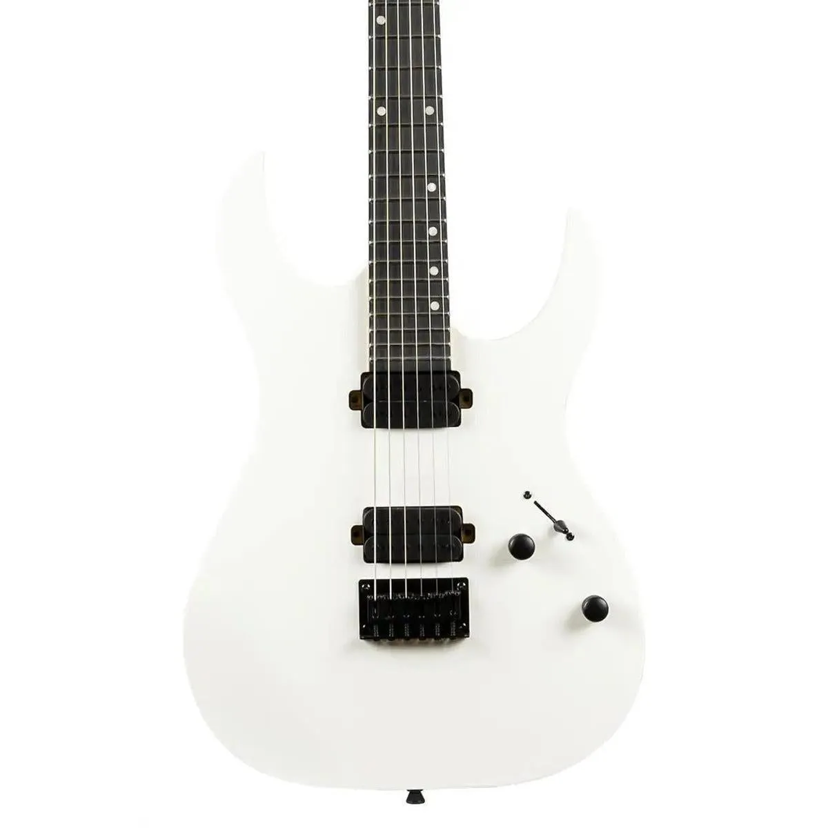 Spira S-400 MWH Satin White Solid Body Stratocaster Electric Guitar