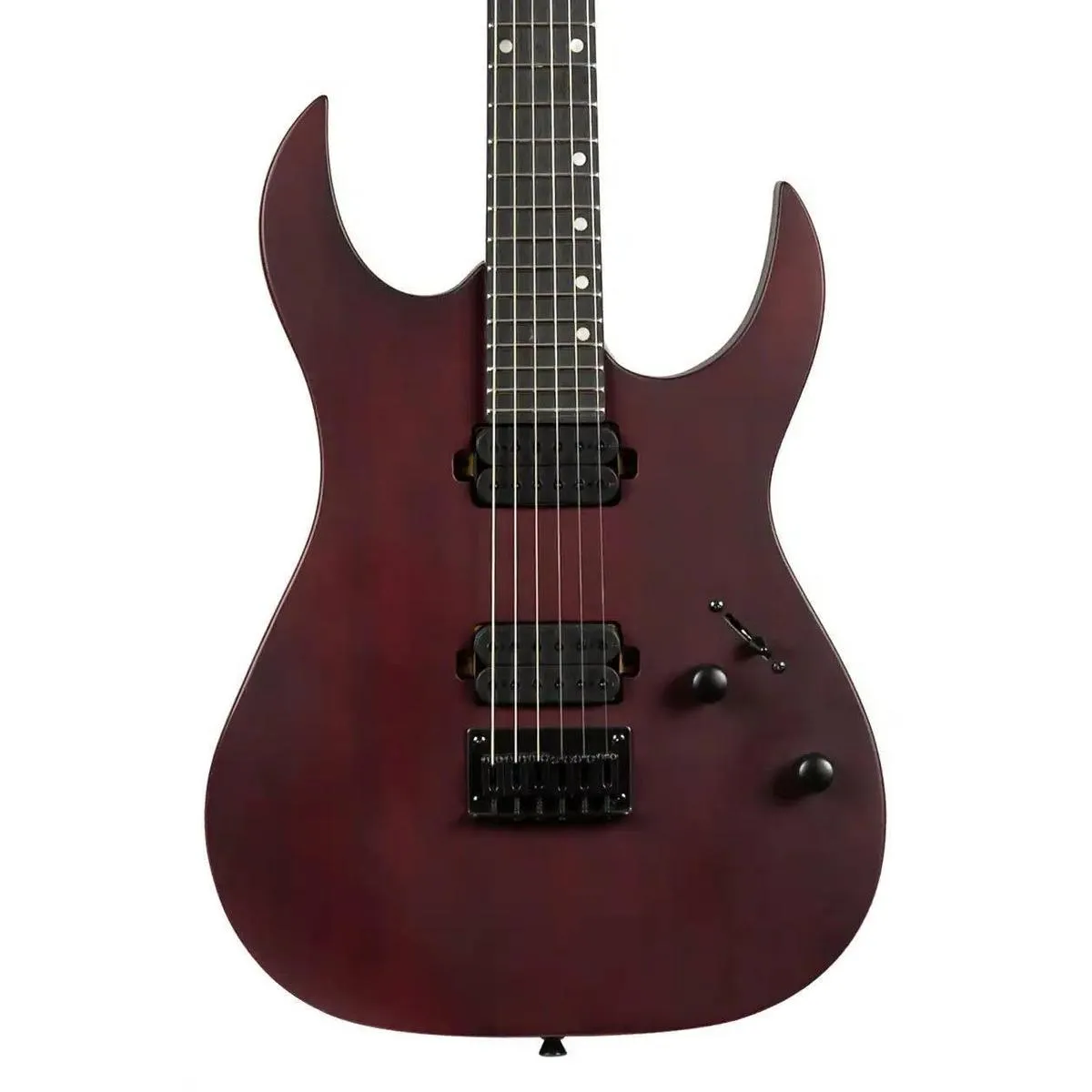 Spira S-400 MWR Wine Red Solid Body Stratocaster Electric Guitar
