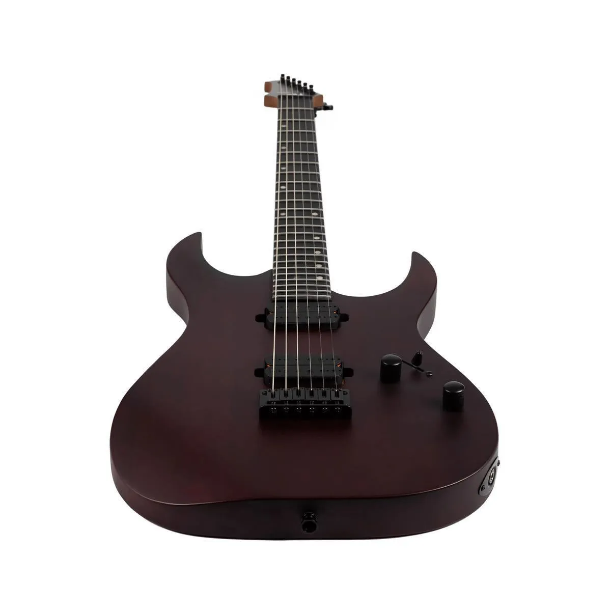 Spira S-400 MWR Wine Red Solid Body Stratocaster Electric Guitar - Image 4