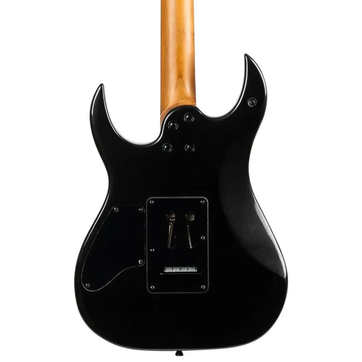 Spira S-420 BK Metallic Black Solid Body Stratocaster Electric Guitar - Image 2