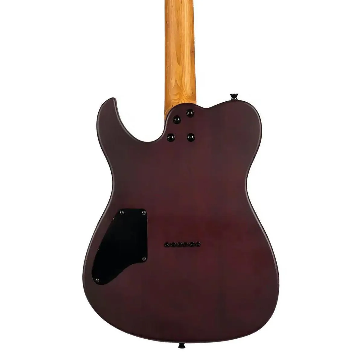 Spira T-400 MWR Wine Red Solid Body Telecaster Electric Guitar - Image 2