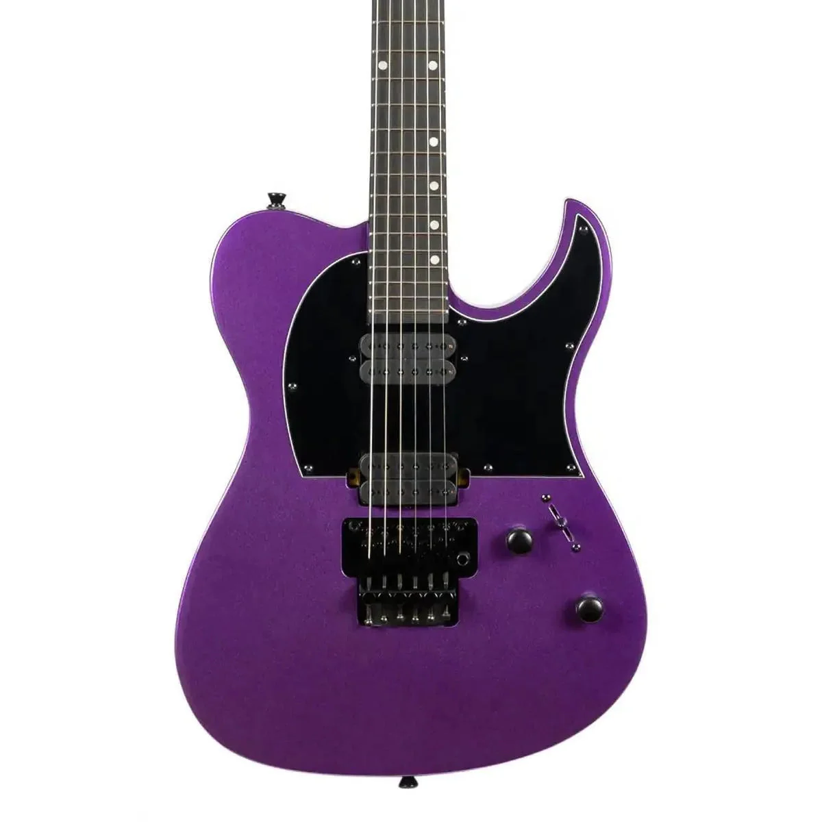 Spira T-420 PP Metallic Purple Solid Body Telecaster Electric Guitar