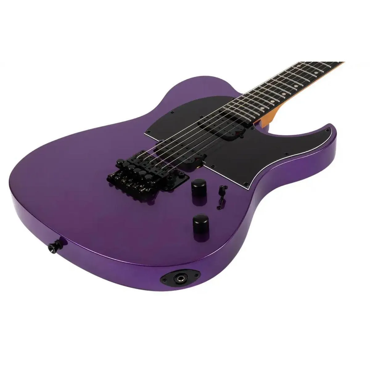 Spira T-420 PP Metallic Purple Solid Body Telecaster Electric Guitar - Image 3