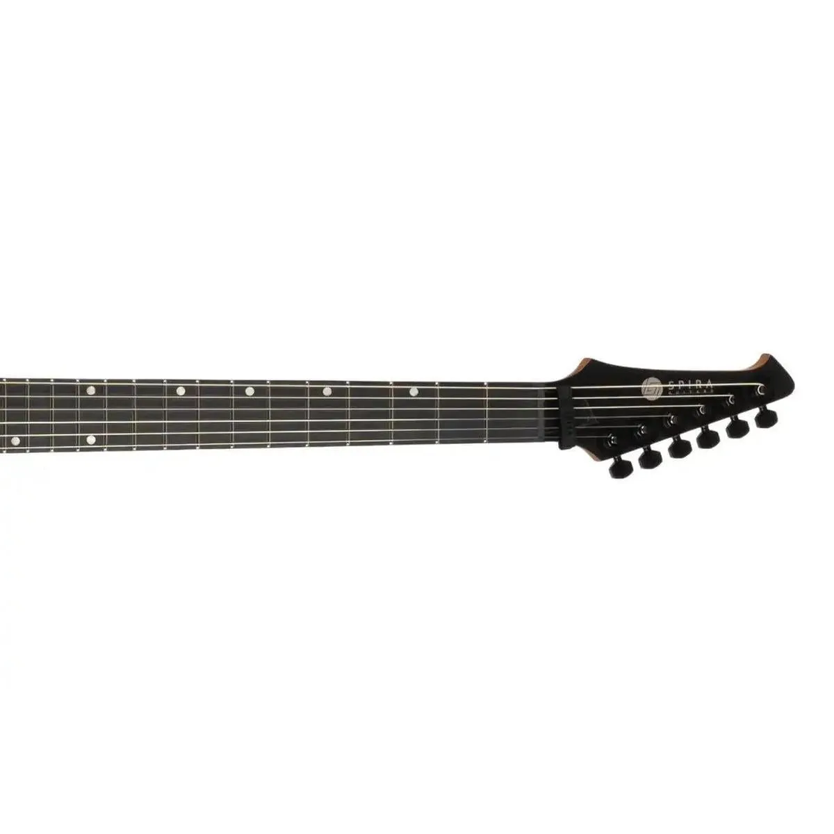 Spira V-400 MBK Satin Black Solid Body Flying V Electric Guitar - Image 5