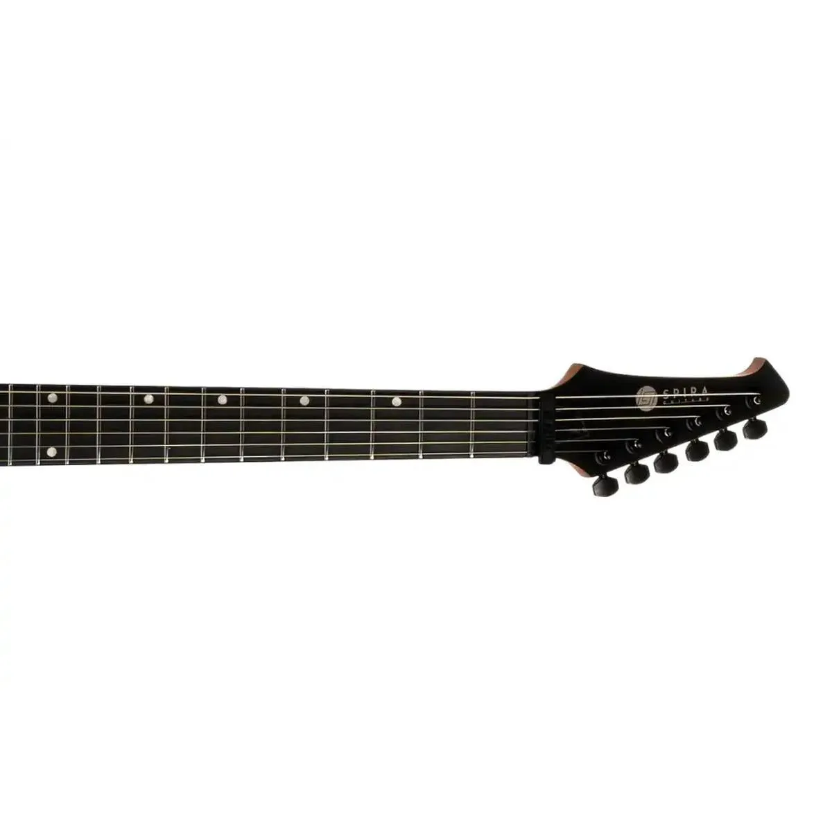 Spira X-400 MWH Satin White Solid Body Offset Electric Guitar - Image 5
