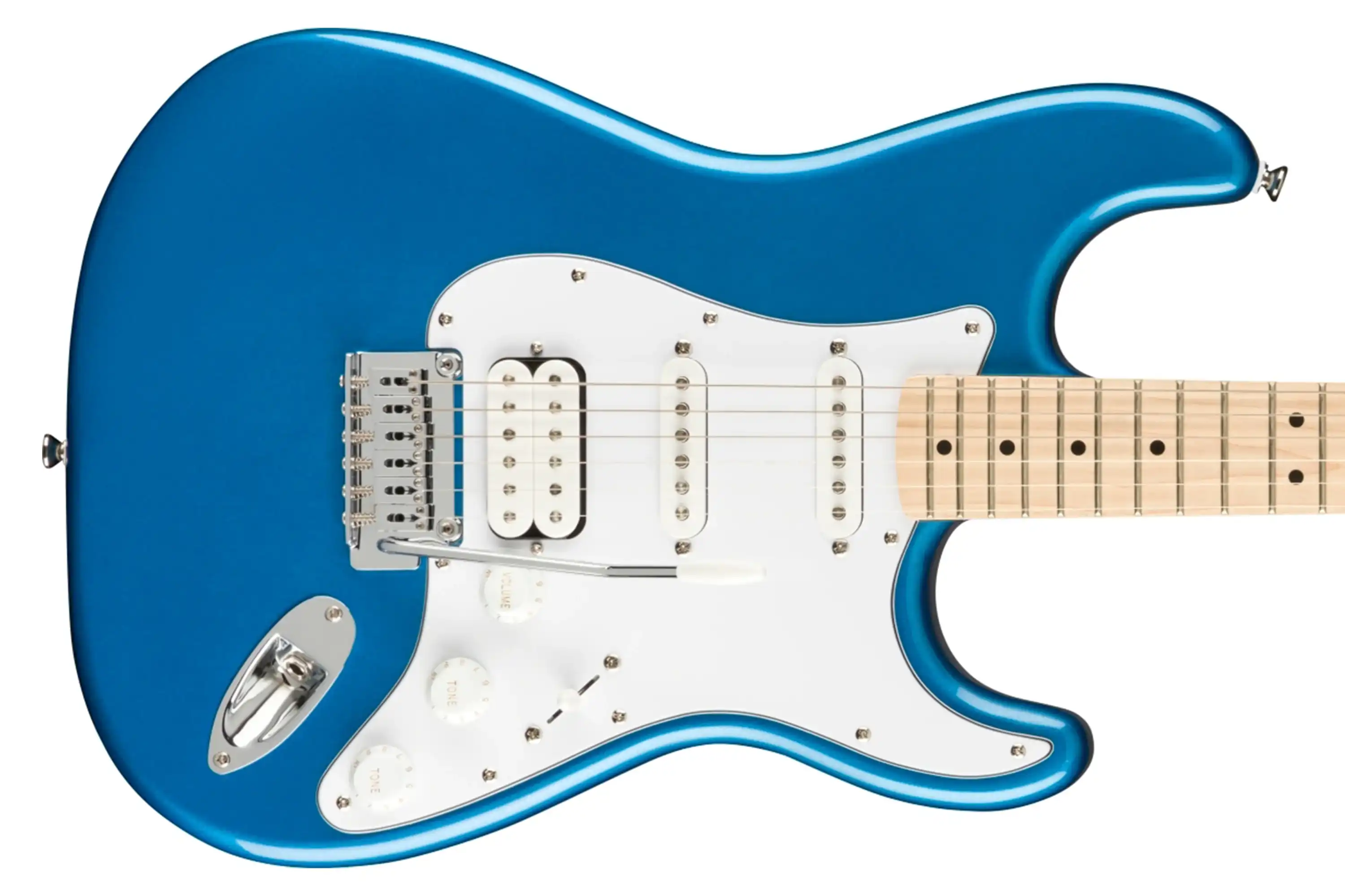 Squier By Fender Affinity Series Stratocaster HSS Guitar Pack - Lake Placid Blue - Image 2