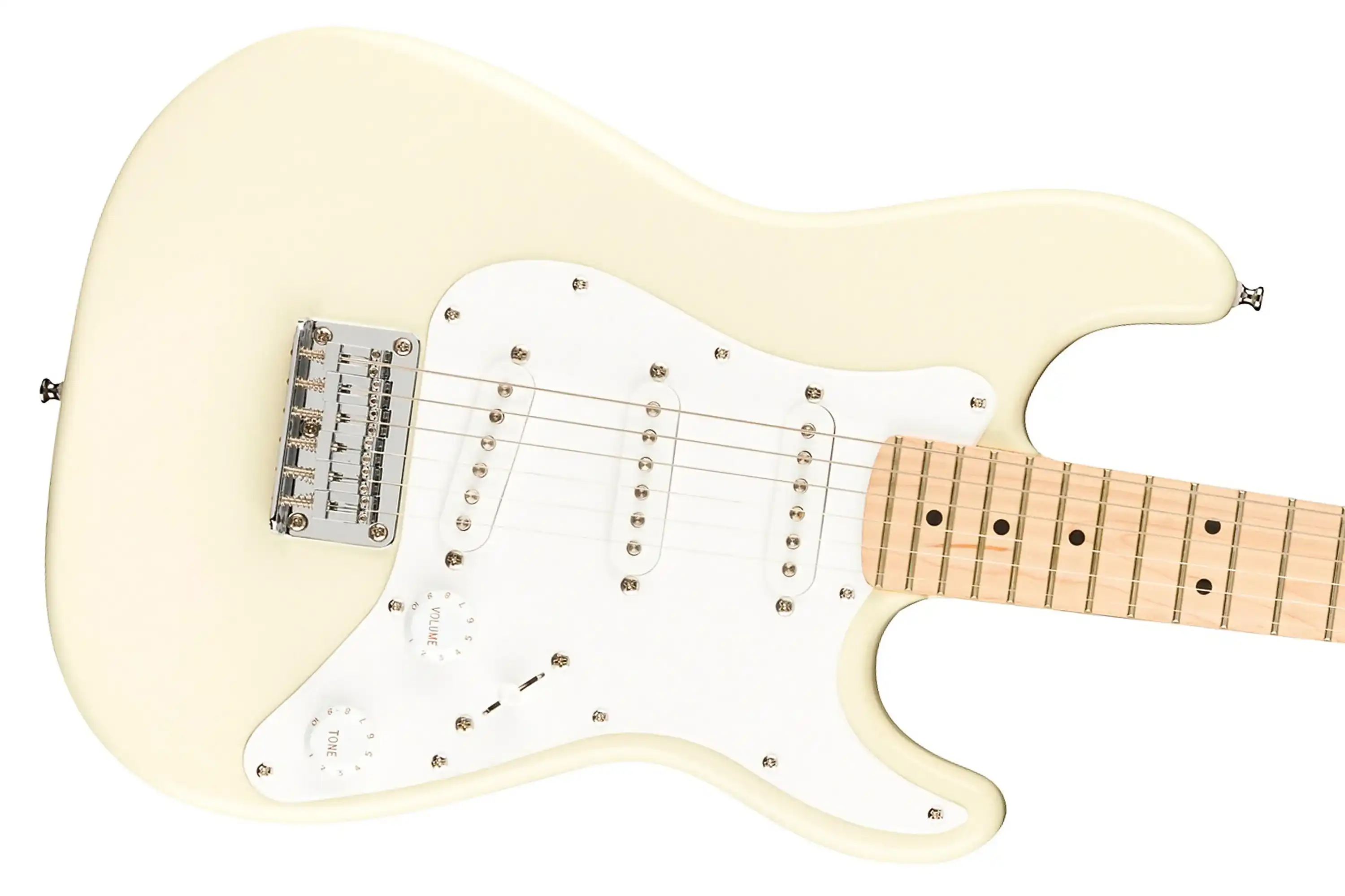 Squier By Fender Mini Stratocaster Guitar - White