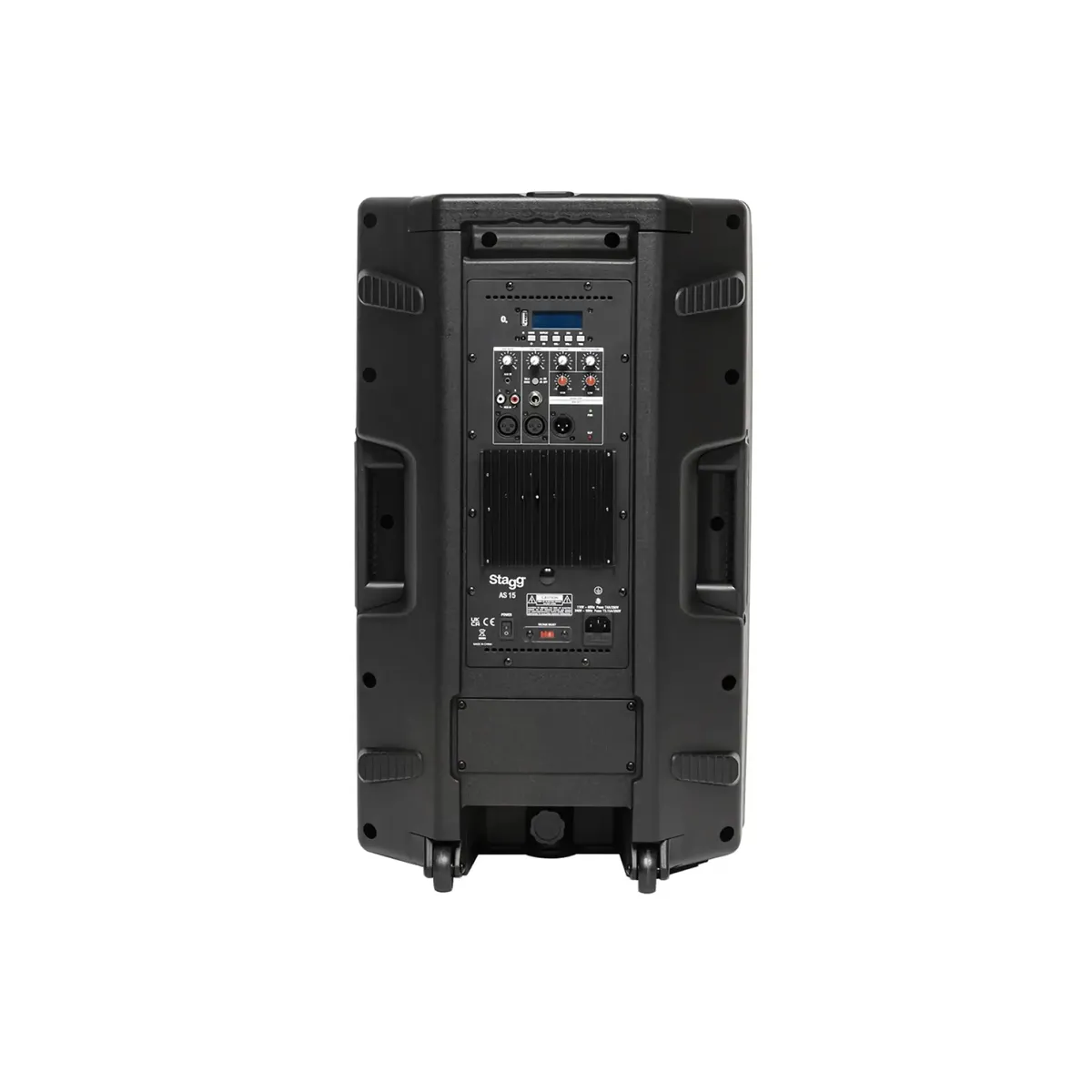 Stagg AS15 US 15" 200-Watt 2-Way Active Speaker - Image 2