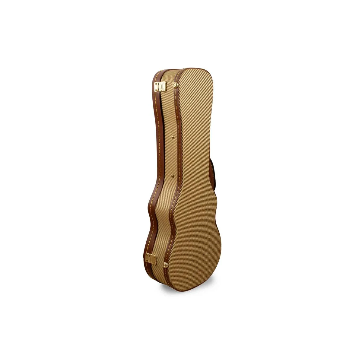 Stagg GCX-UKB GD Vintage Gold Hardshell Ukulele Case - BARITONE - Image 4