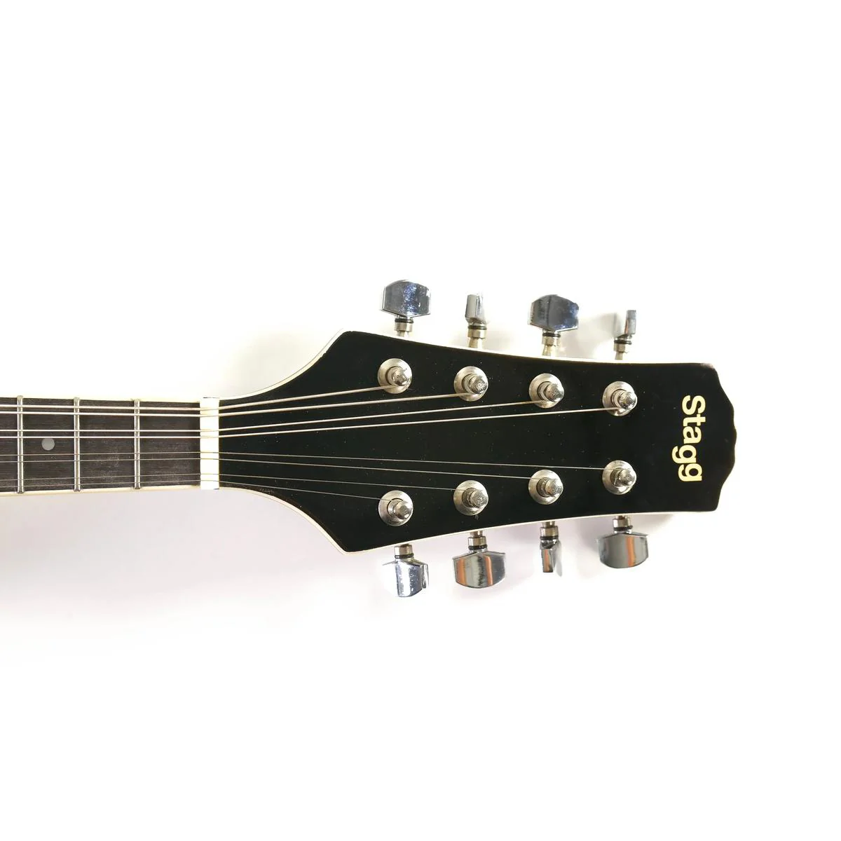 Stagg M50-E A-Style Bluegrass Electric Mandolin Redburst "BROOKE" - Image 5