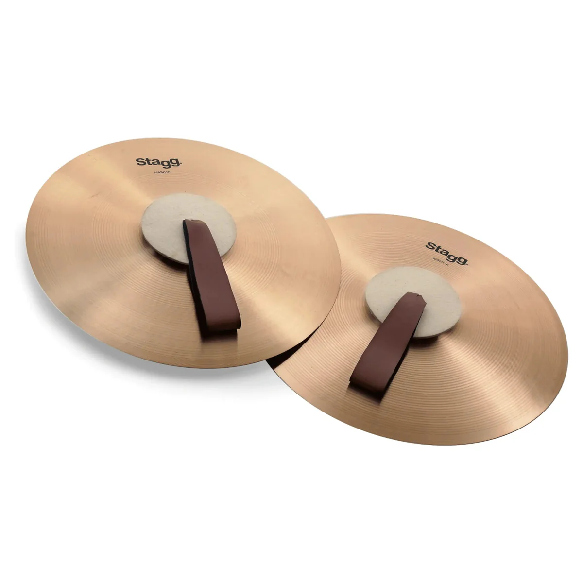 Stagg MASH18 18" Marching/Concert Cymbals - Pair