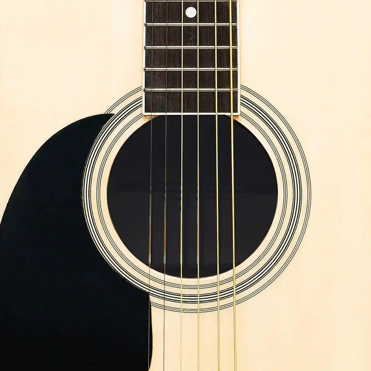Stagg SA20D 3/4 Dreadnought Acoustic Guitar - Natural Left-Handed - Image 5