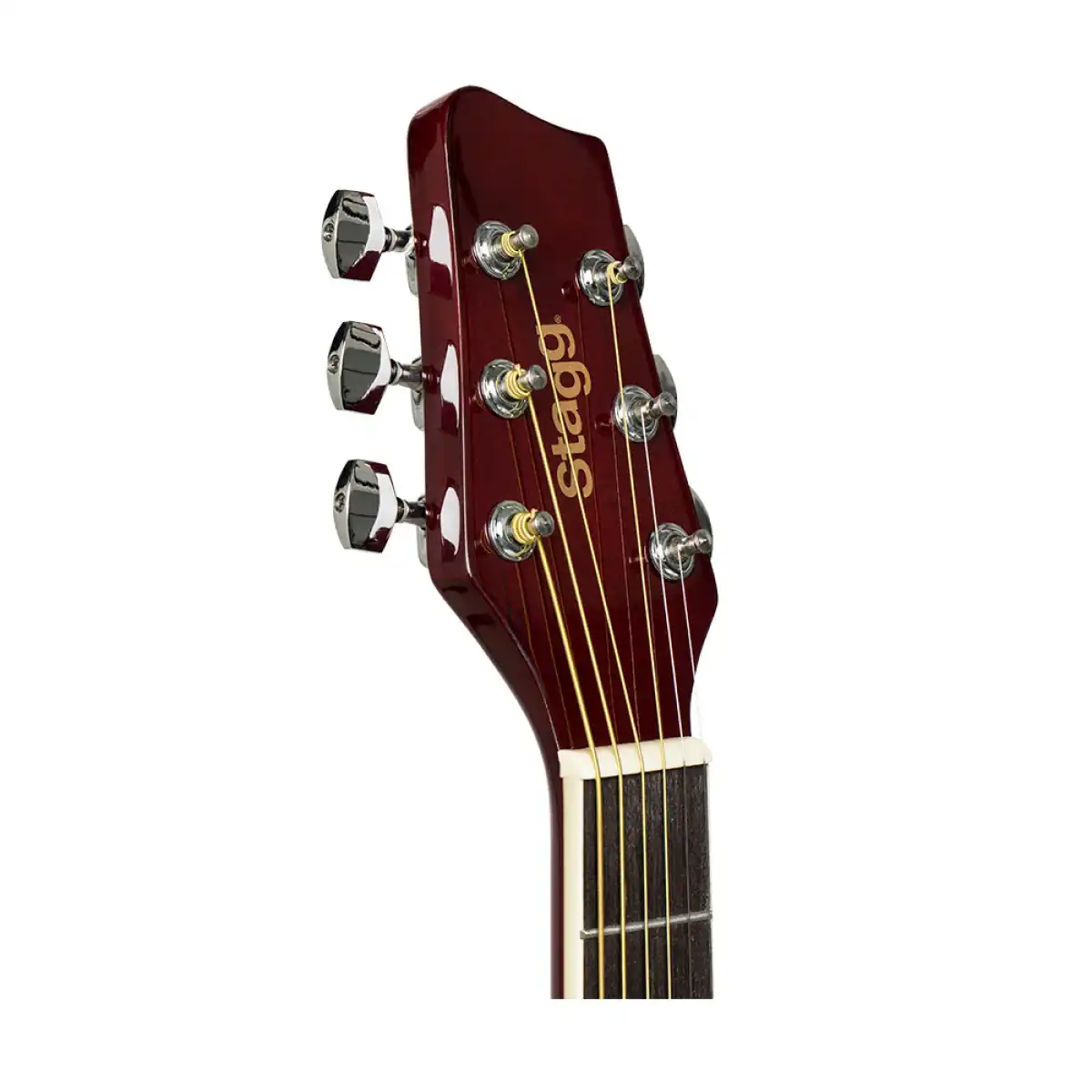 Stagg SA20D Dreadnought Acoustic Guitar - Natural - Image 6