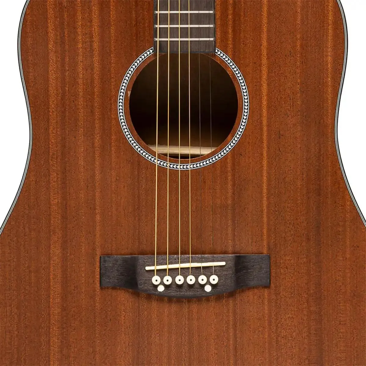 Stagg SA25 D MAHO Acoustic Dreadnought Guitar - Image 5