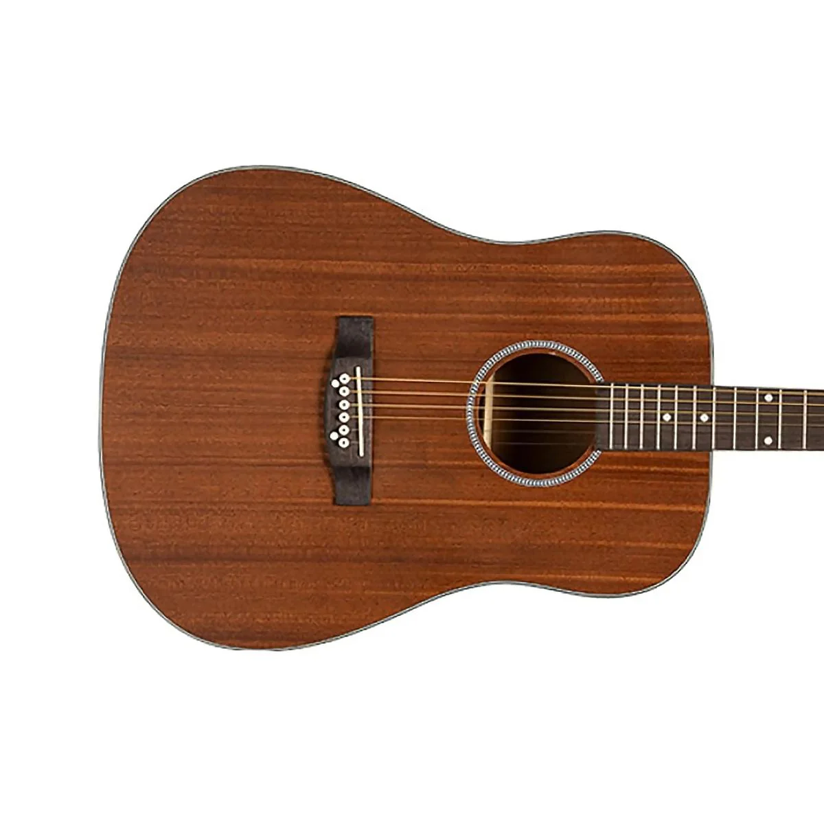 Stagg SA25D Sapele Dreadnought Acoustic Steel String Guitar "Hutch"
