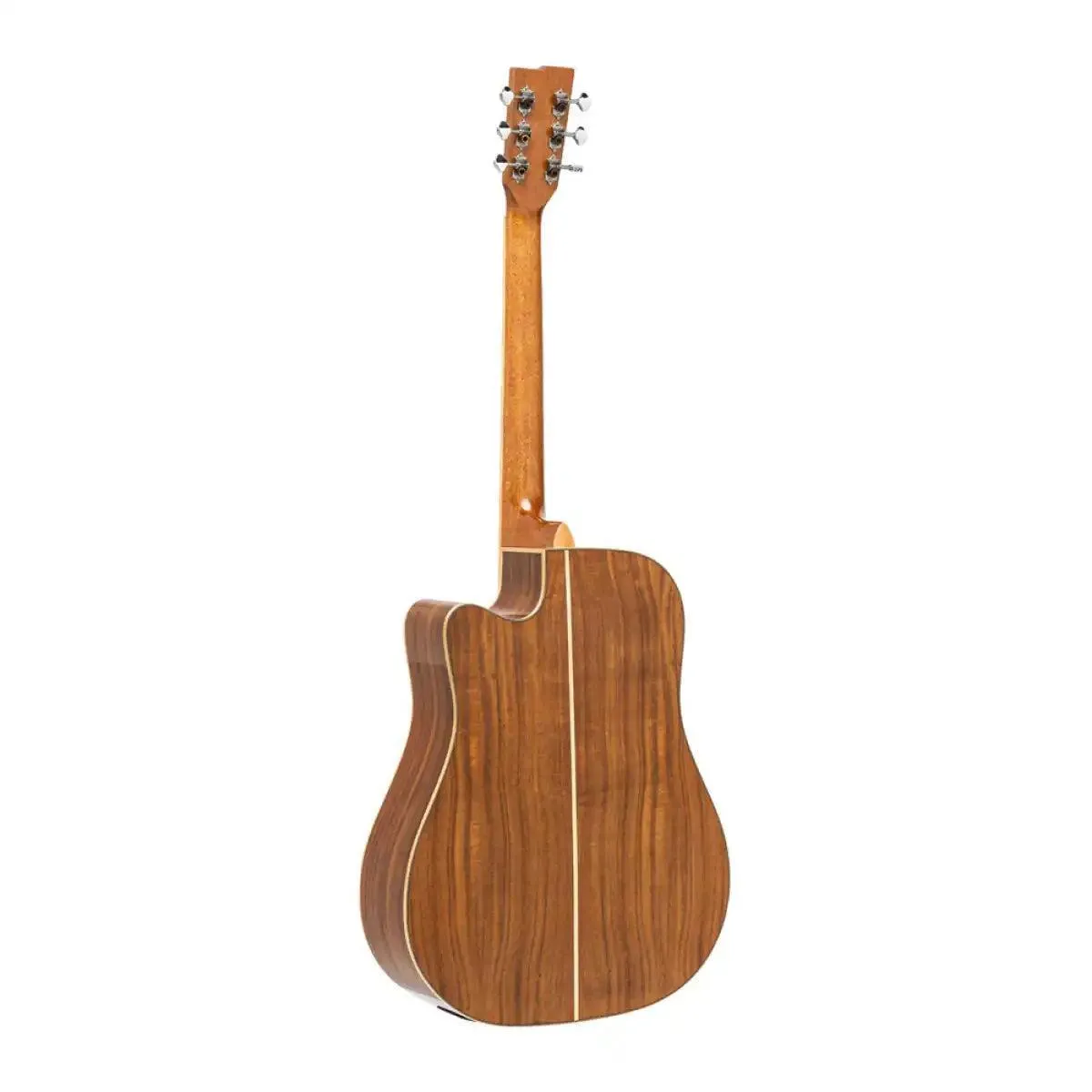 Stagg SA45 DCE-AC Dreadnought Acoustic-Electric Guitar - Image 4