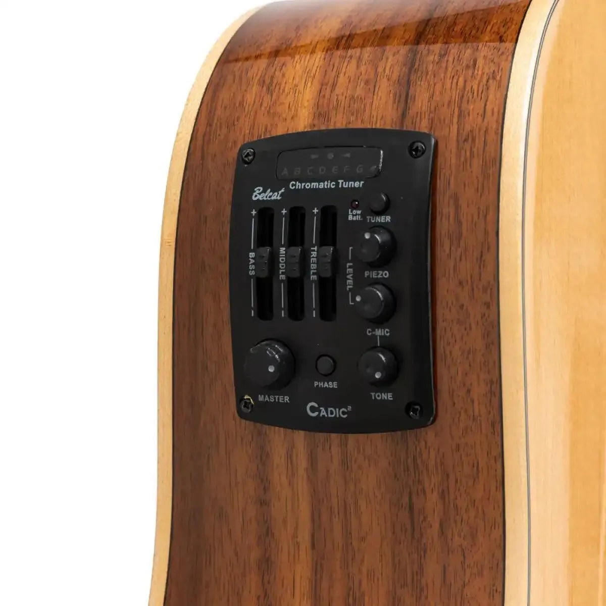 Stagg SA45 DCE-AC Dreadnought Acoustic-Electric Guitar - Image 7