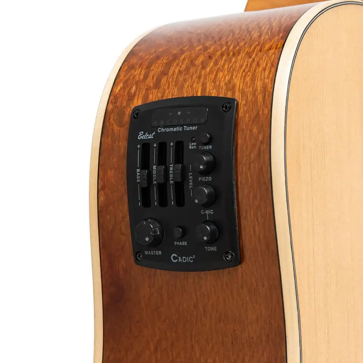 Stagg SA45 DCE-LW Series 45 Dreadnought Acoustic-Electric Guitar - Image 7