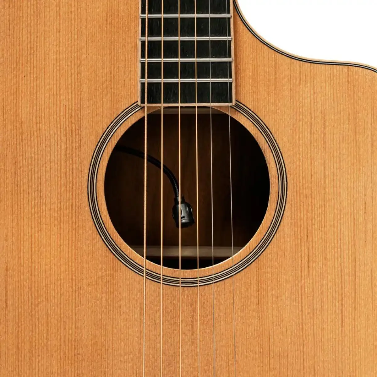 Stagg SA45 OCE-AC 45 Series Orchestra Cutaway Acoustic-Electric Guitar - Image 5