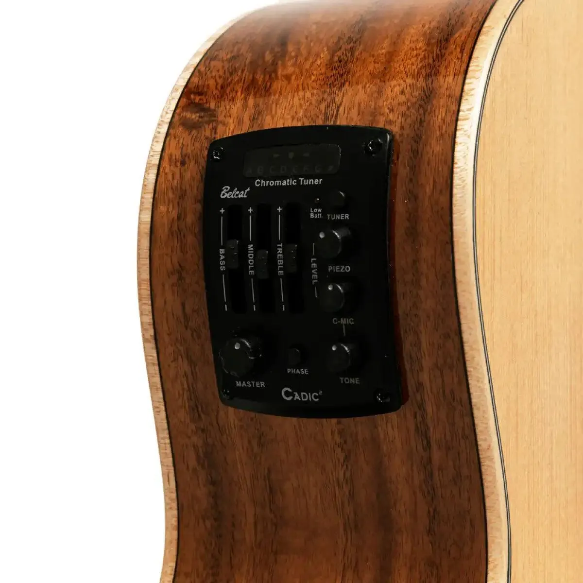 Stagg SA45 OCE-AC 45 Series Orchestra Cutaway Acoustic-Electric Guitar - Image 7