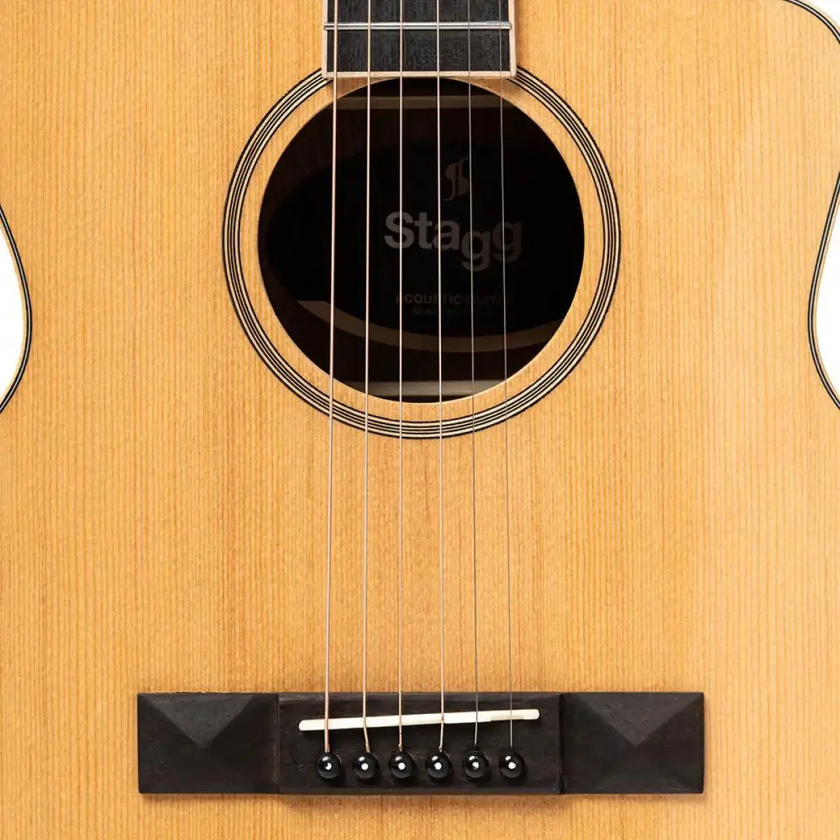 Stagg SA45 OCE-LW 45 Series Orchestra Acoustic-Electric Guitar - Image 5