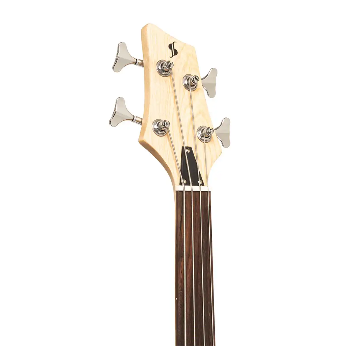 Stagg SBF-40 "Fusion" Fretless Electric Bass - Natural - Image 6