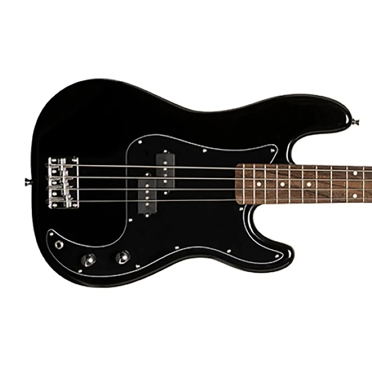 Stagg SBP-30-BLK Standard "P" Electric Bass Guitar Black