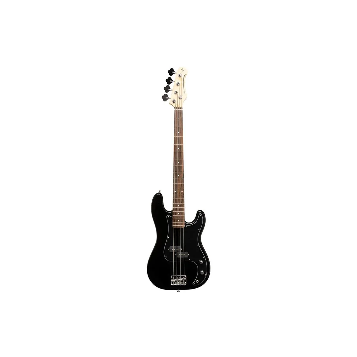 Stagg SBP-30-BLK Standard "P" Electric Bass Guitar Black - Image 3