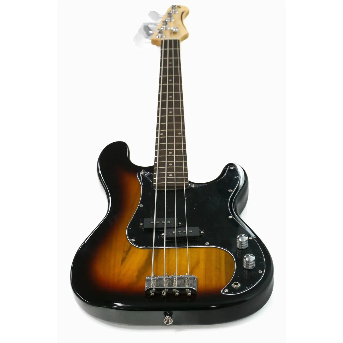 Stagg SBP-30-SNB Standard "P" Electric Bass Guitar Sunburst - Image 4
