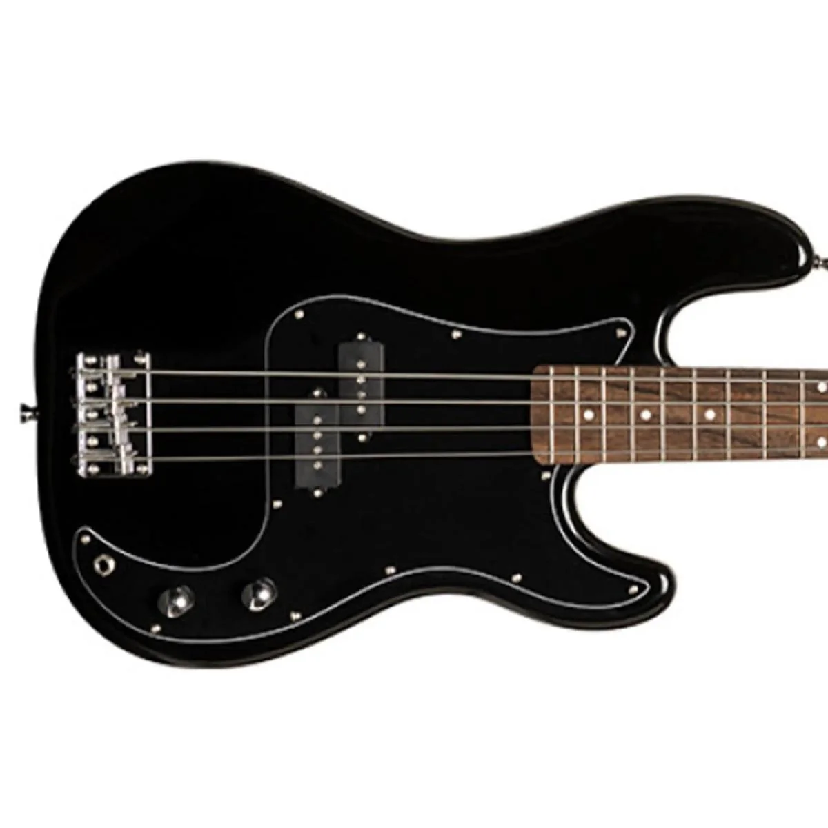 Stagg SBP-30 Standard "P" Electric Bass Guitar - Black