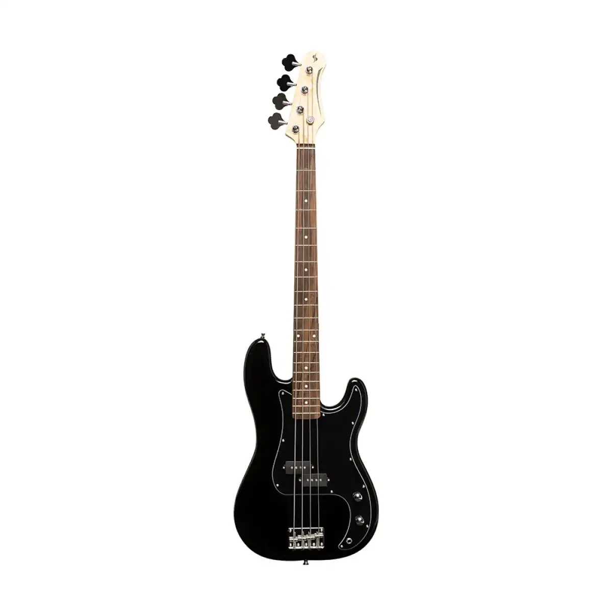 Stagg SBP-30 Standard "P" Electric Bass Guitar - Black - Image 3