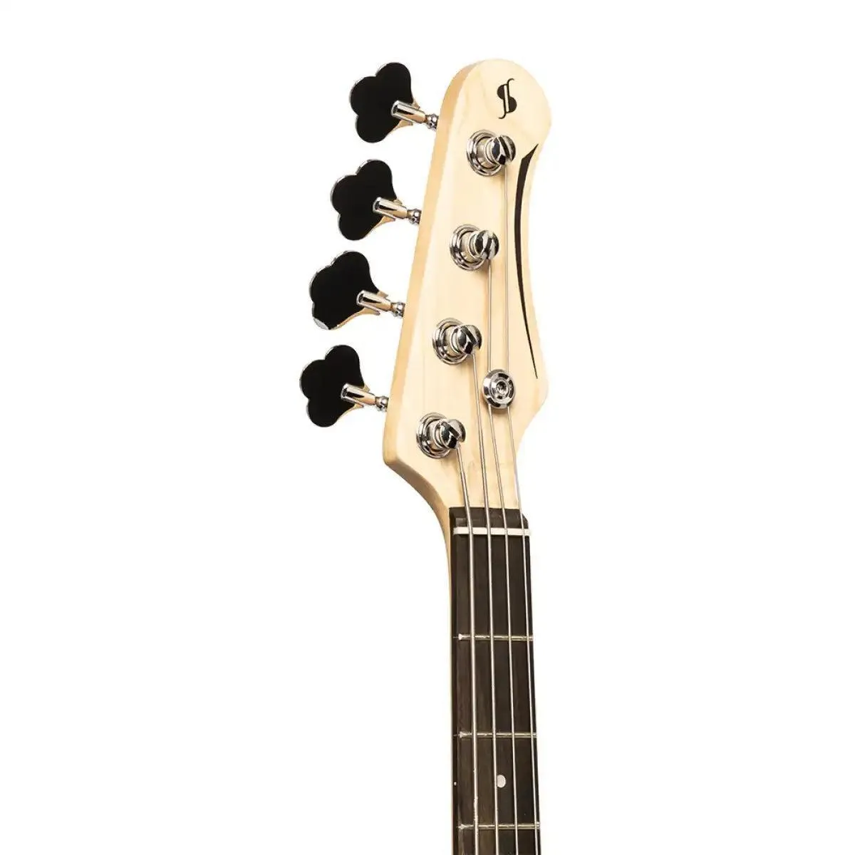 Stagg SBP-30 Standard "P" Electric Bass Guitar - Natural - Image 6