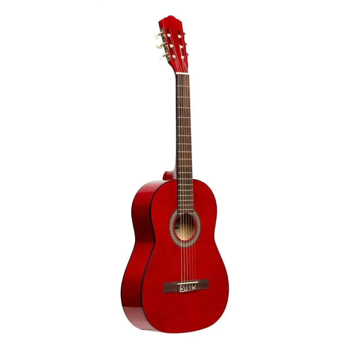 Stagg SCL50 3/4 Classical Guitar - Red - Image 3