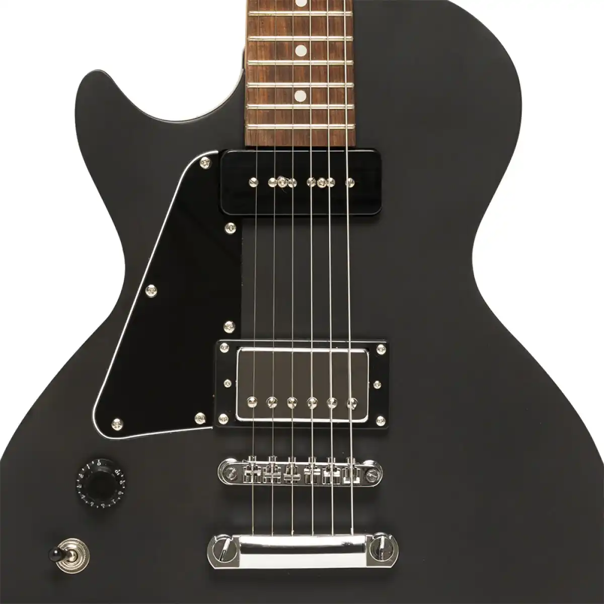 Stagg SEL-HB90 Standard Series Electric Guitar - Black Left-Handed - Image 5