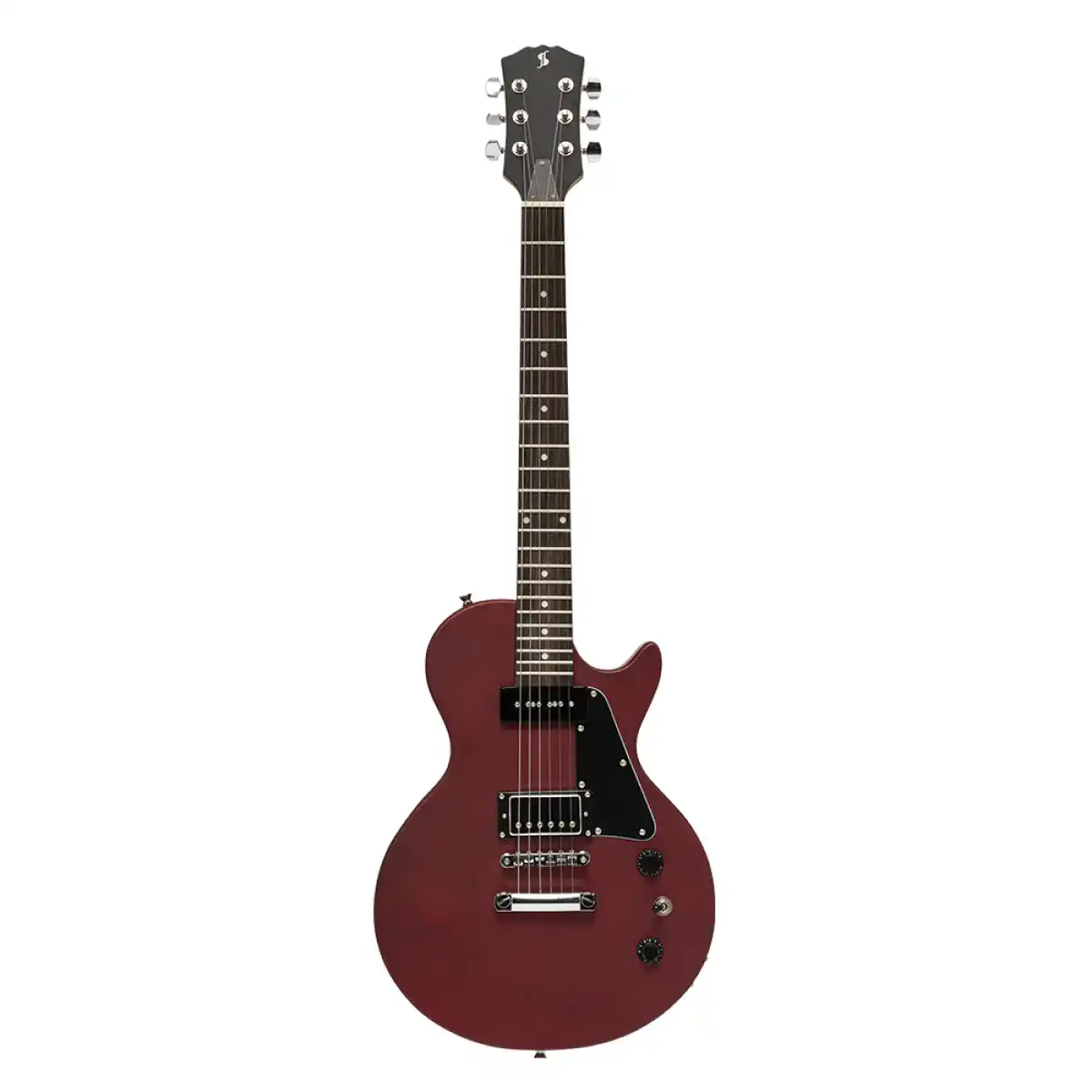 Stagg SEL-HB90 Standard Series Electric Guitar - Cherry - Image 3