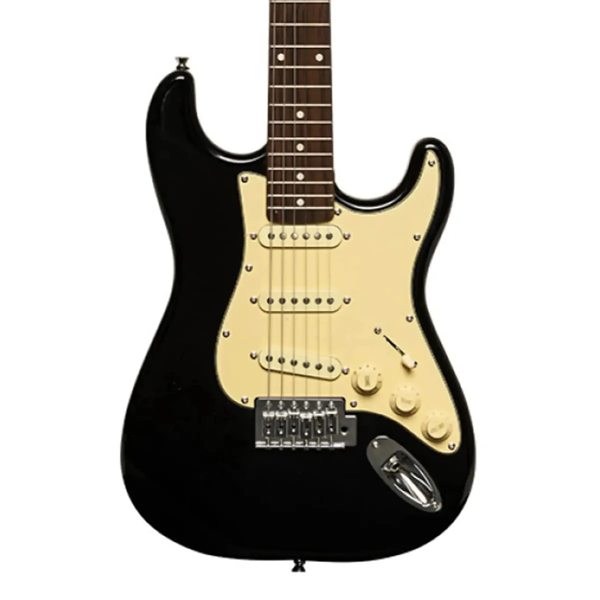 Stagg SES-30 3/4 Standard "S" Electric Guitar - Black