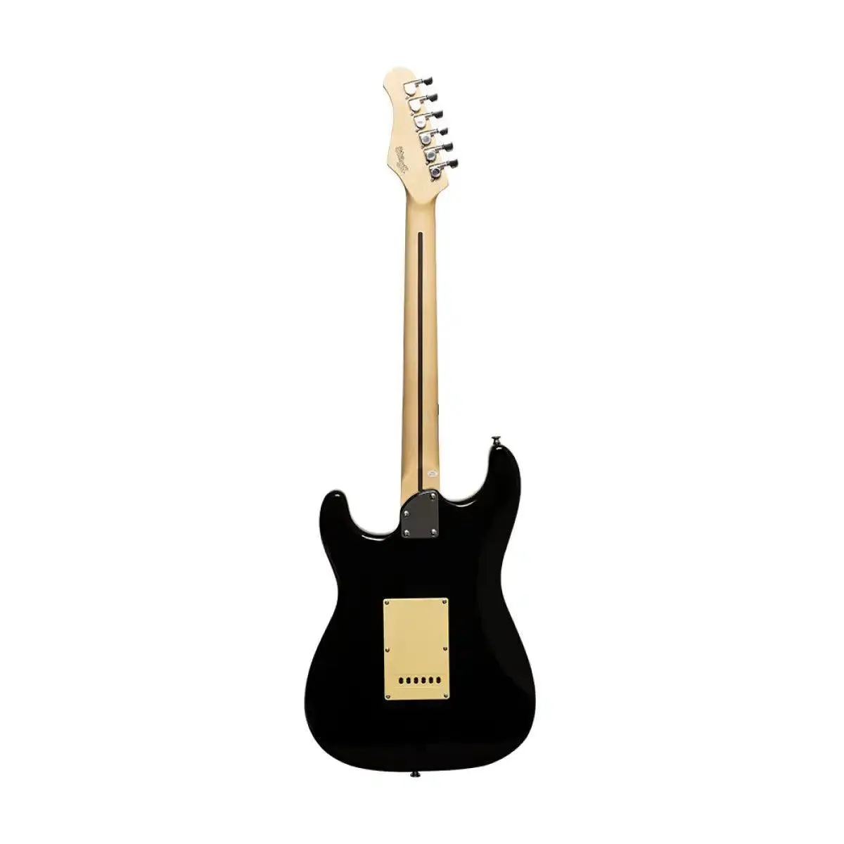 Stagg SES-30 Standard "S" Electric Guitar - Black - Image 4