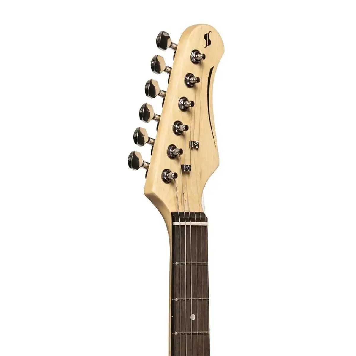 Stagg SES-30 Standard "S" Electric Guitar - Black - Image 6