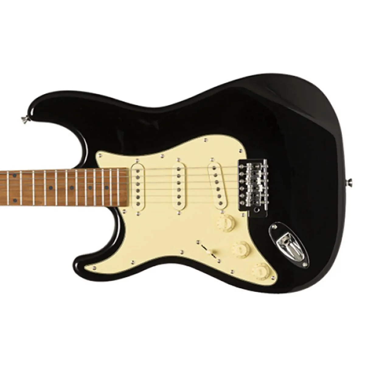 Stagg SES-55 Series 55 Electric Guitar - Black Left-Handed