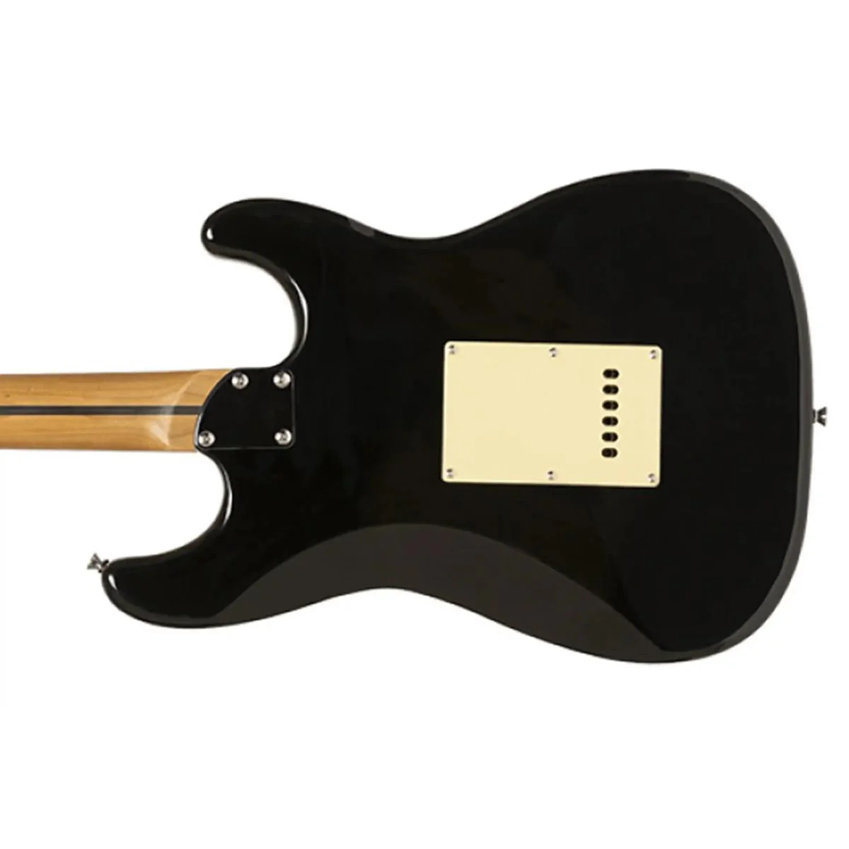 Stagg SES-55 Series 55 Electric Guitar - Black Left-Handed - Image 2