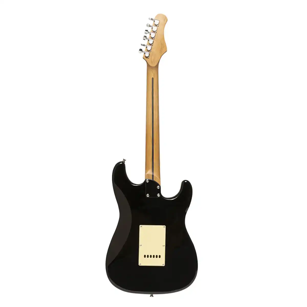 Stagg SES-55 Series 55 Electric Guitar - Black Left-Handed - Image 4