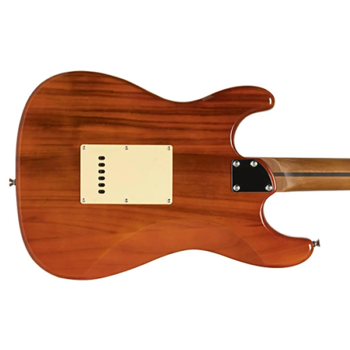 Stagg SES-55 Series 55 Electric Guitar - See Through Fiesta Red - Image 2